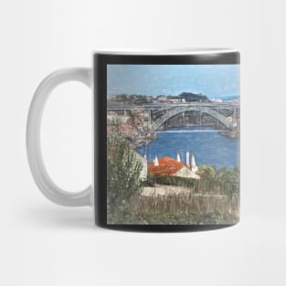 Louís1 Bridge Porto as  Digital Art Mug